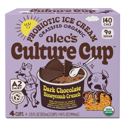 Culture Cup: Dark Chocolate Honeycomb Crunch 4-Pack