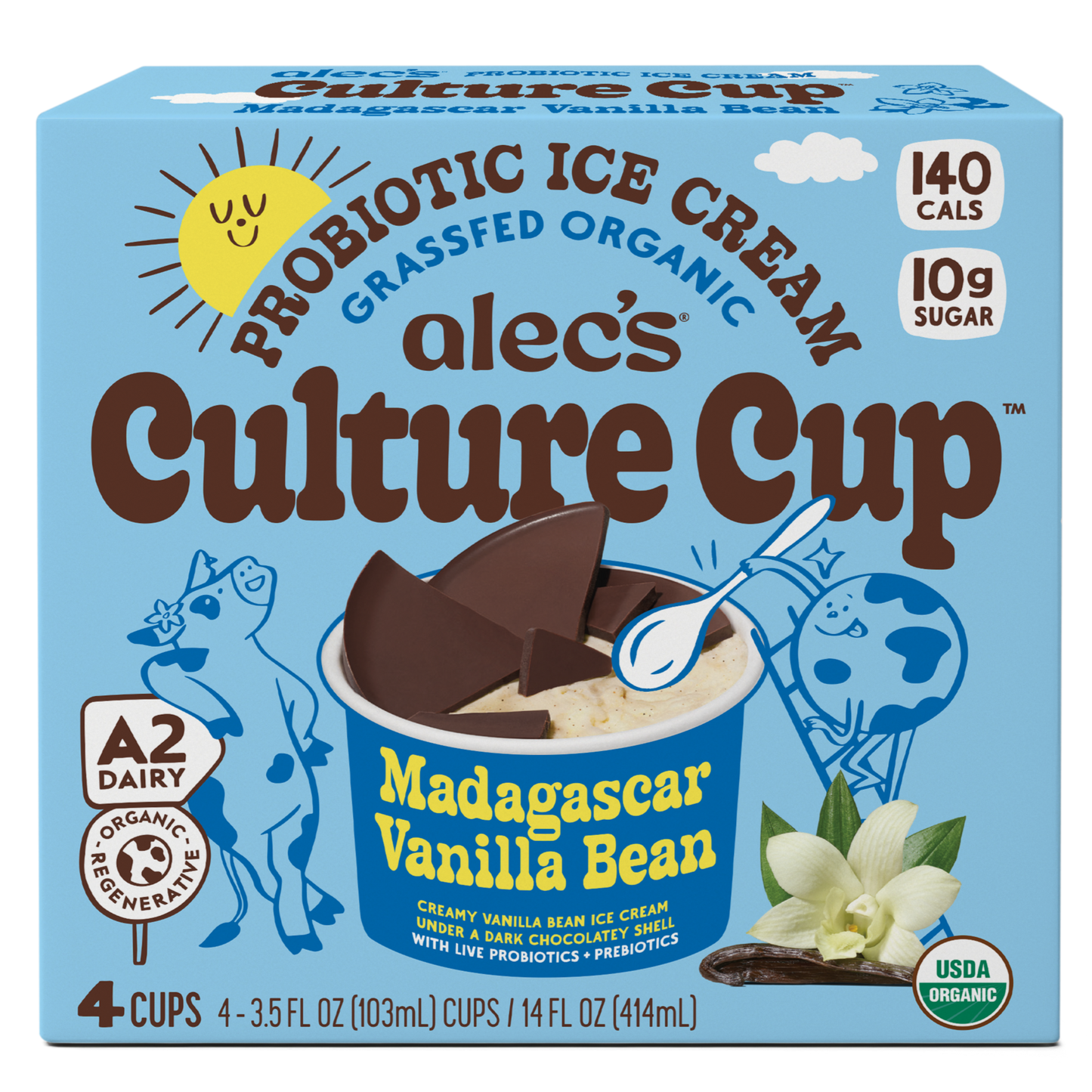 Culture Cup: Madagascar Vanilla Bean 4-Pack