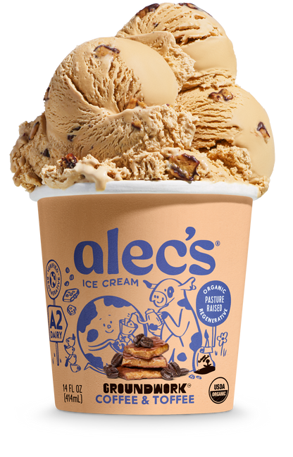 Coffee & Toffee Alec's Ice Cream Flavor