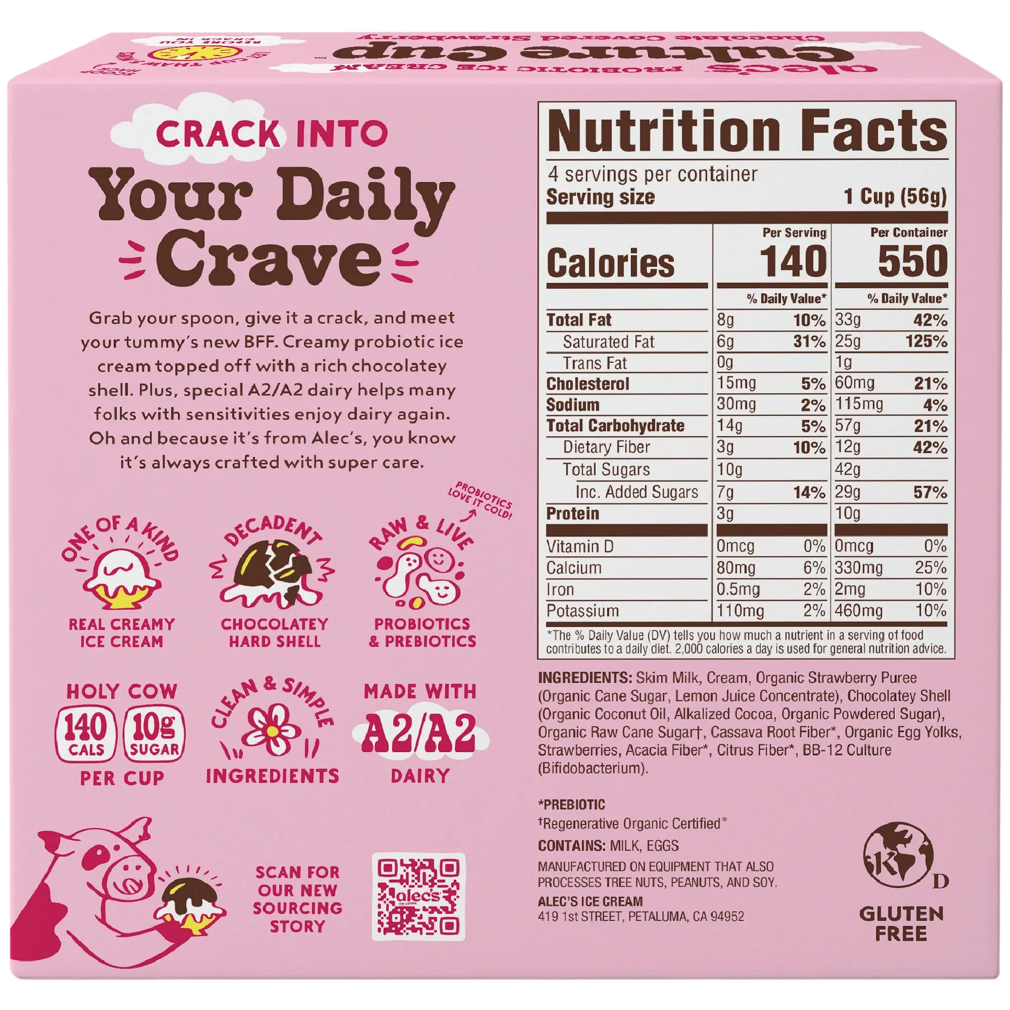 Culture Cup: Chocolate Covered Strawberry 4-Pack