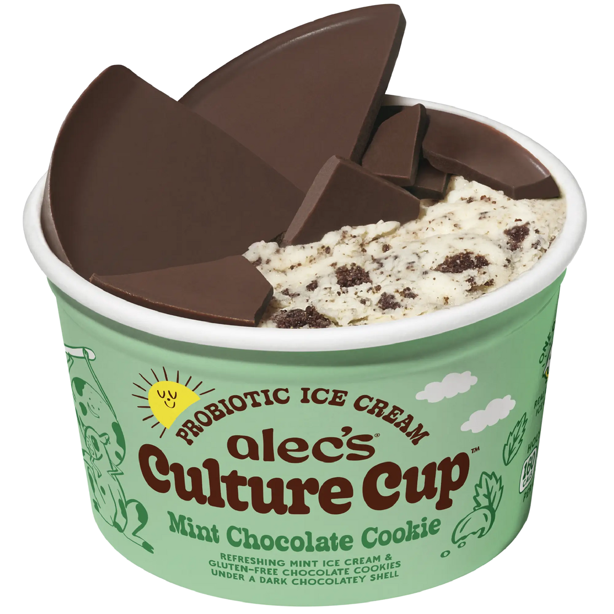 Culture Cup: Mint Chocolate Cookie 4-Pack – Alec's Ice Cream Culture Cup: Mint Chocolate Cookie 4-Pack – Alec's Ice Cream