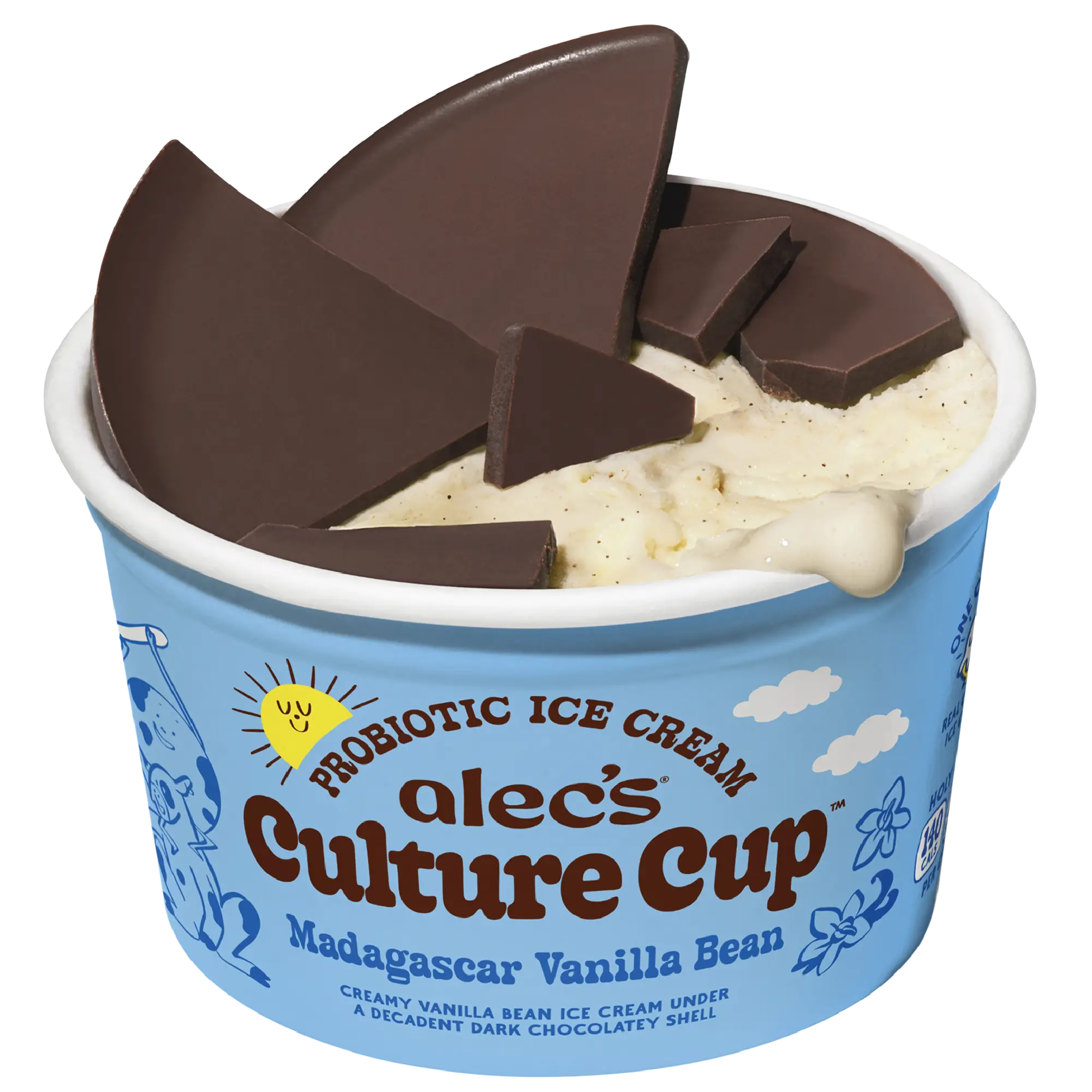 Culture Cup: Madagascar Vanilla Bean 4-Pack – Alec's Ice Cream Culture Cup: Madagascar Vanilla Bean 4-Pack – Alec's Ice Cream