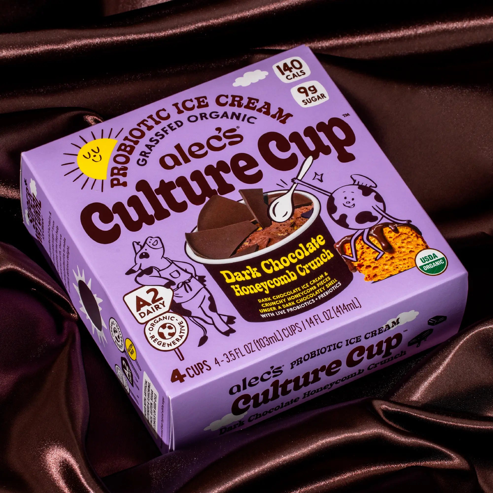 Culture Cup: Dark Chocolate Honeycomb Crunch 4-Pack
