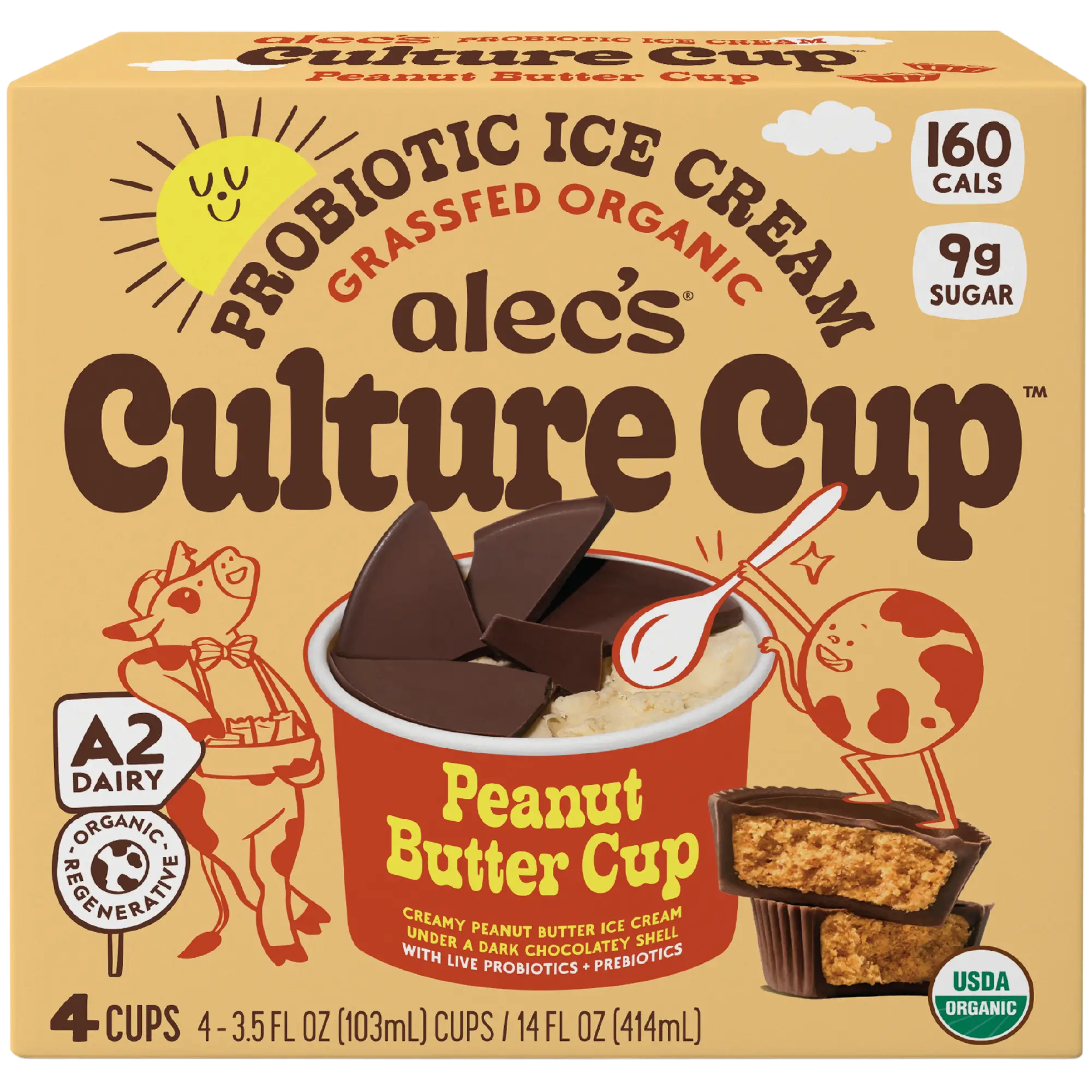 Culture Cup: Peanut Butter Cup 4-Pack