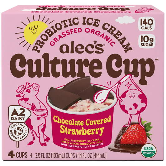 Culture Cup: Chocolate Covered Strawberry 4-Pack