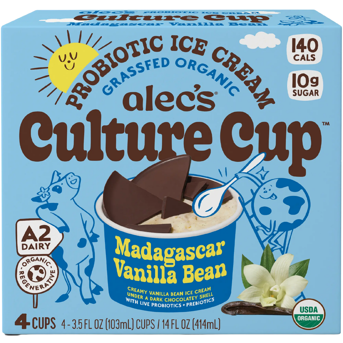 Culture Cup: Madagascar Vanilla Bean 4-Pack