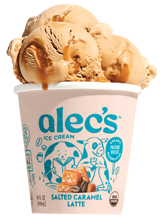 Salted Caramel Latte – Alec's Ice Cream